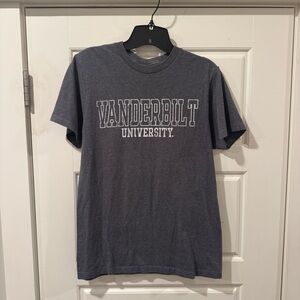 MV Sport Vanderbilt Commodores Gray Tee Shirt Size Small